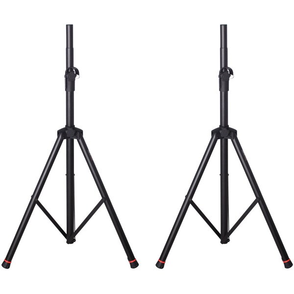 Gator Frameworks Gfw Spk 2000set Standard Aluminum Speaker Stand Pair With Carry Bag